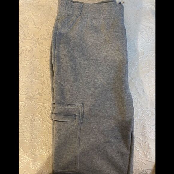 🛍Men’s Cougar Sport joggers XL 1 Pipe /1 Stripe Design Color Heathergrey - Picture 4 of 9